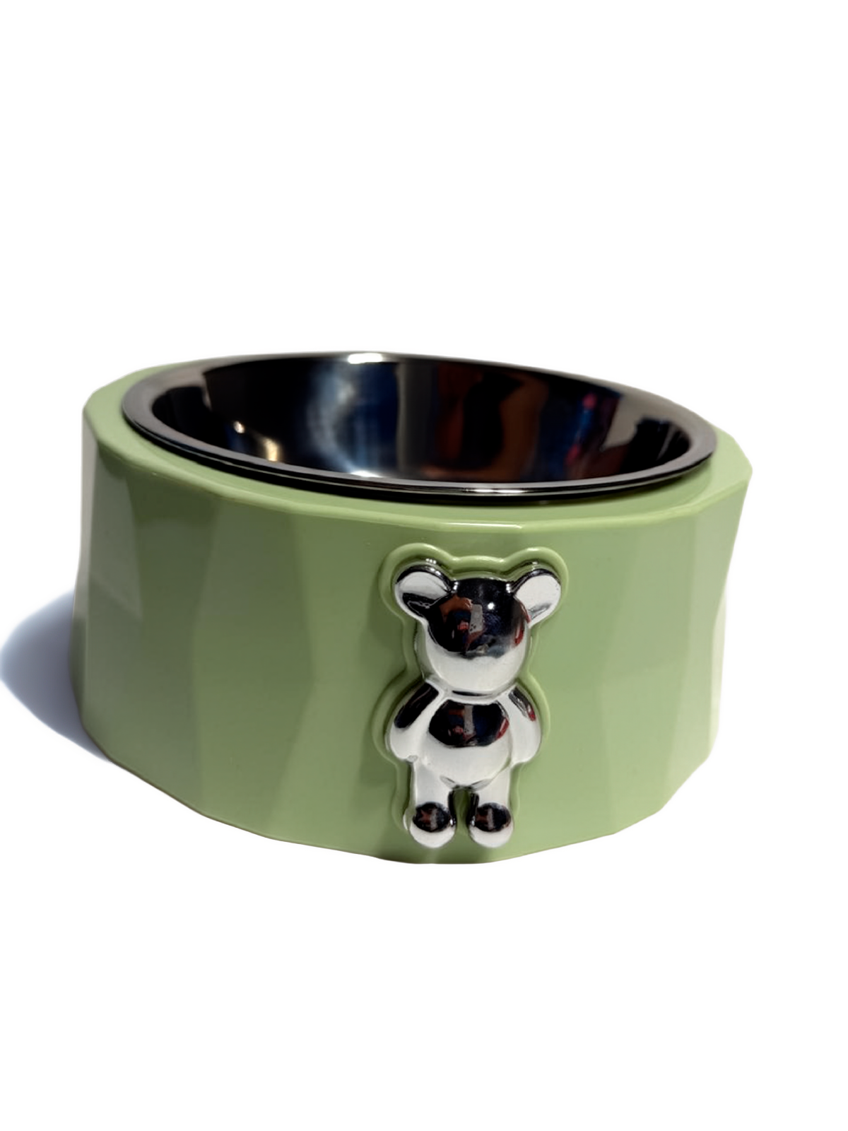 Comedero Premium de Acero Inoxidable "Teddy" - Imagen 2